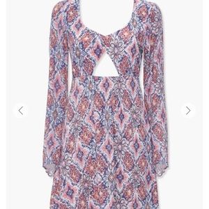 Brand New Forever 21 Geo Print Mini Dress